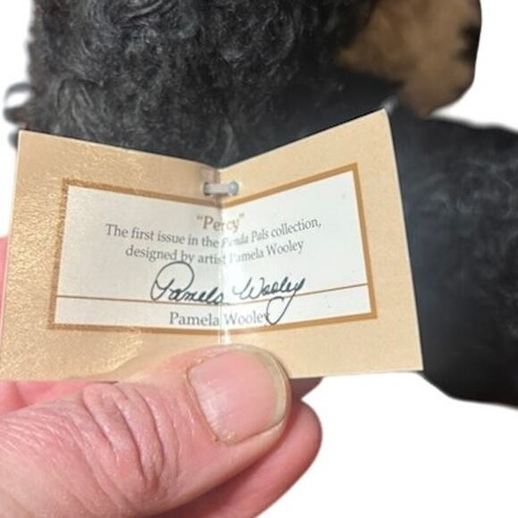 Vintage 1999 Ashton Drake Gallery Percy Panda Teddy Bear Signed & Numbered NWT - Picture 5 of 12